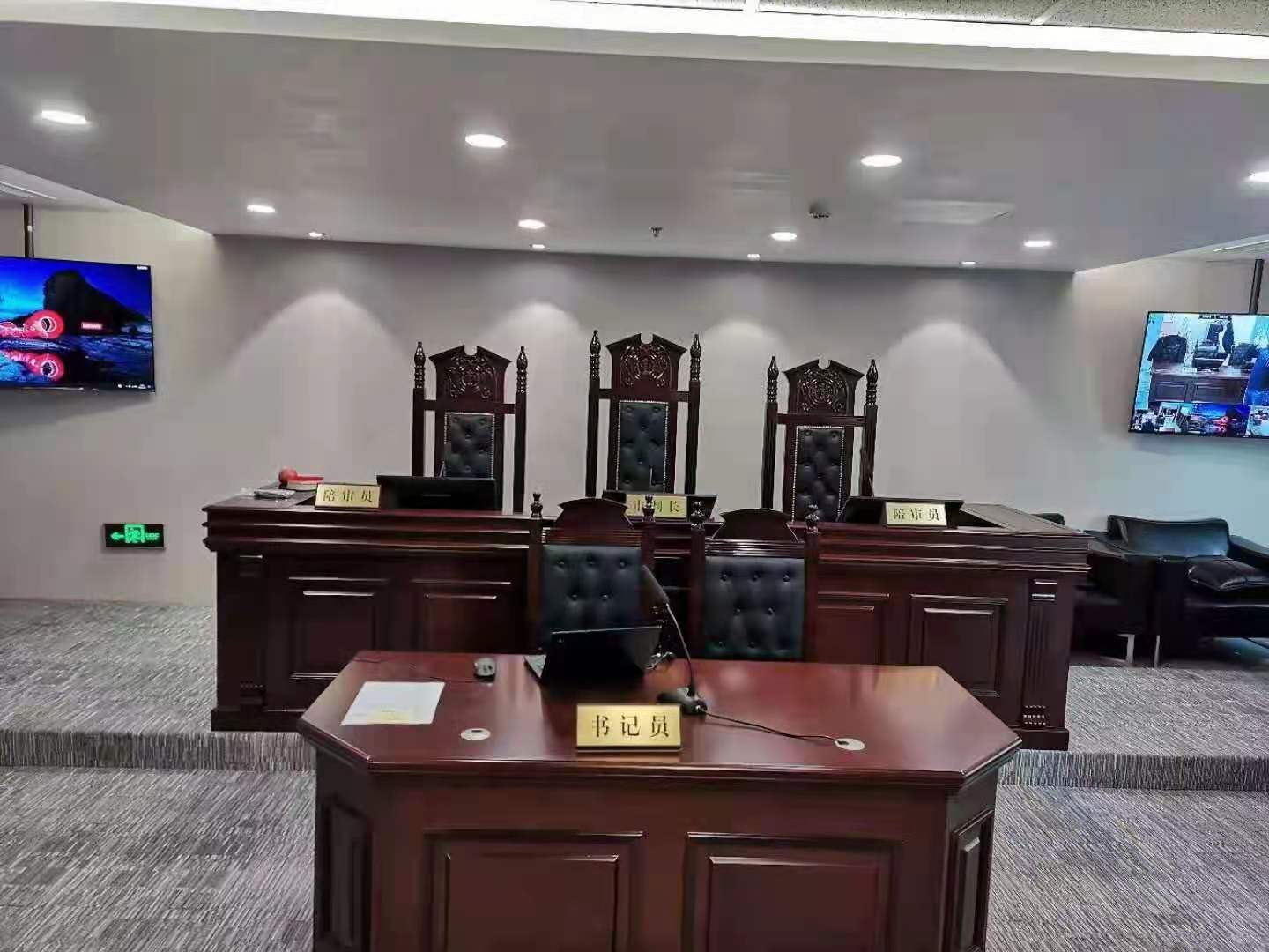 北京某律师事务所模拟法庭实训室